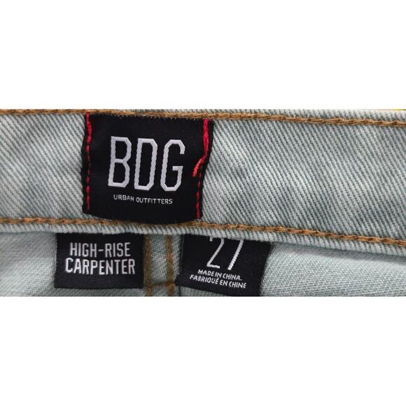 BDG Urban Outfitters High Rise Carpenter Jeans - Size 27 - Picture 5 of 7